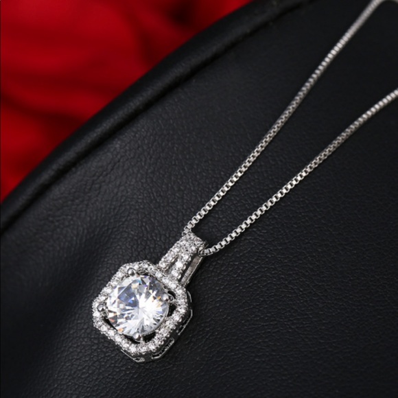 Fine Jewelry Jewelry - Elegant , 10K F, Silver CZ, 22 inch necklace - NEW